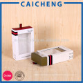 Luxury clothes garment packaging box with silk ribbon